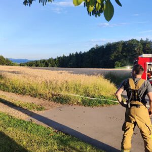 Gemeinschaftsübung in Kolmberg