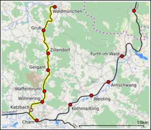 1. August 1895: Die Bahn Cham–Waldmünchen fährt – mit Halt in Balbersdorf