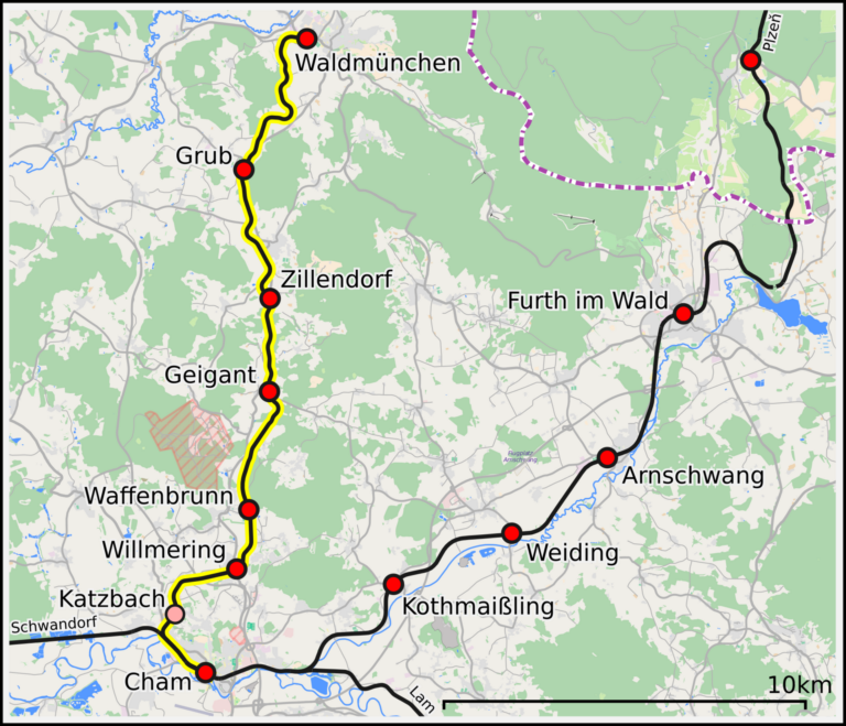 1. August 1895: Die Bahn Cham–Waldmünchen fährt – mit Halt in Balbersdorf