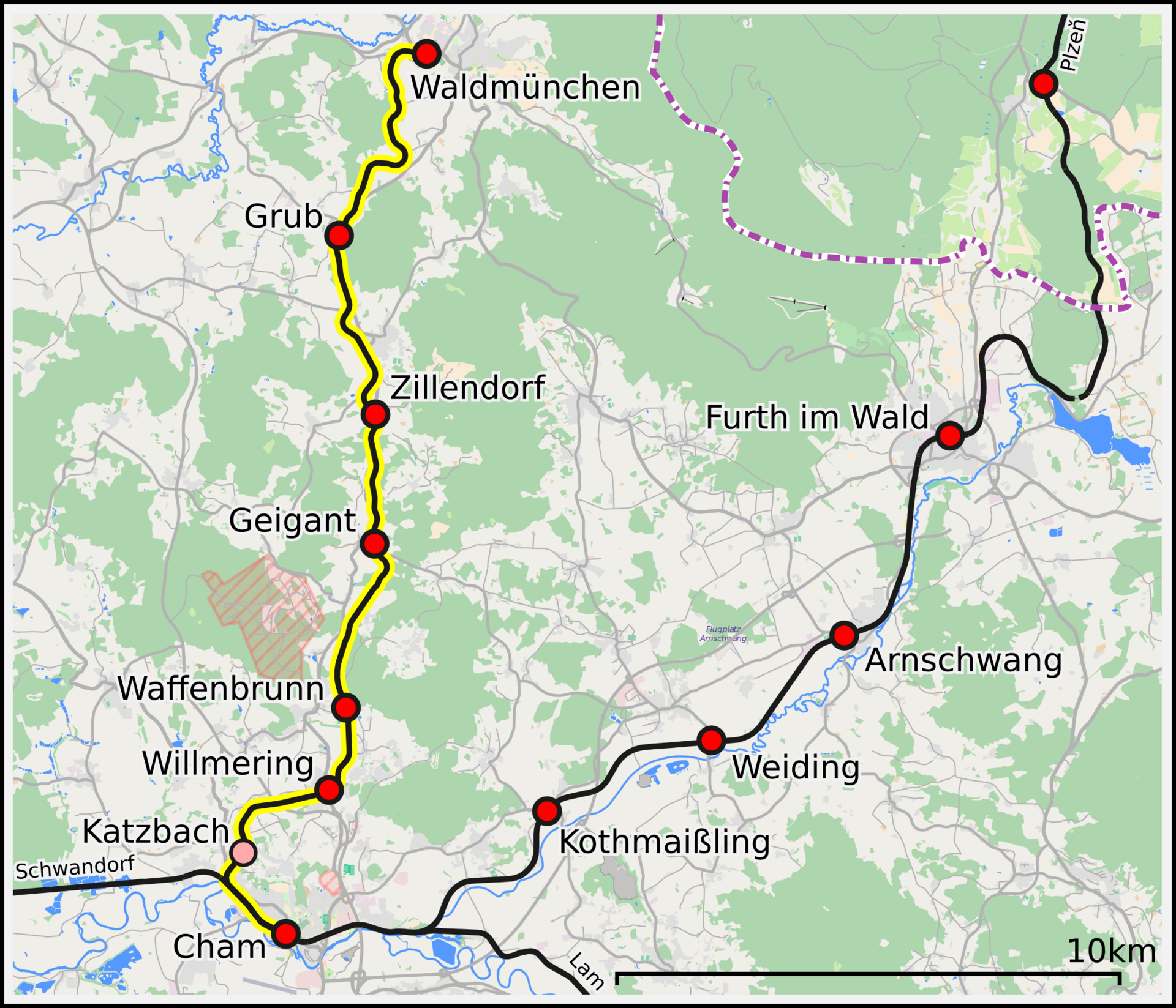 1. August 1895: Die Bahn Cham–Waldmünchen fährt – mit Halt in Balbersdorf
