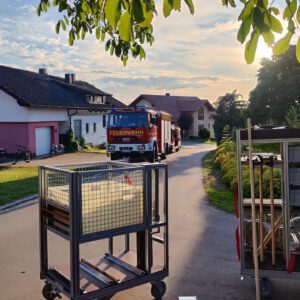 Gemeinschaftsübung in Kolmberg
