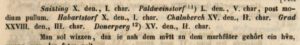 „Paldweinstorf“ und „Habartstorf“: das Marchfutter nach dem alten Buch
