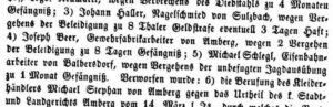 1873: Ein Monat Gefängnis für Wilderei – Eisenbahnarbeiter Michael Schlegl