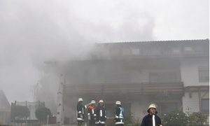 Brand Habersdorf am 01.10.2012
