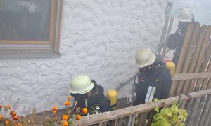 Brand Habersdorf am 01.10.2012