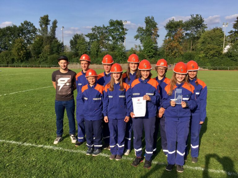 Kreisentscheid Jugendfeuerwehr: 4. Platz & Qualifikation