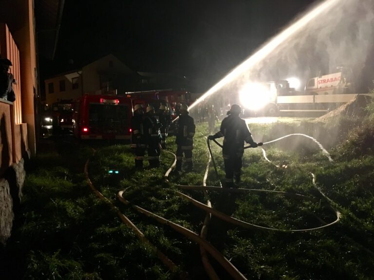 Übungen im Rahmen der Brandschutzwoche 2016