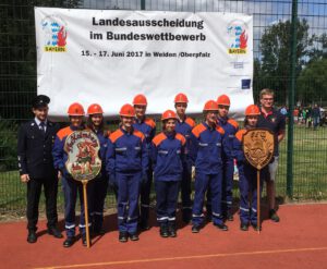 Beeindruckendes Ergebnis beim Landesentscheid Jugendfeuerwehr 2017