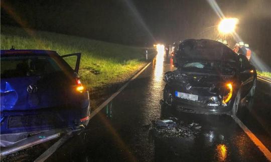 Verkehrsunfall bei Klinglmühle