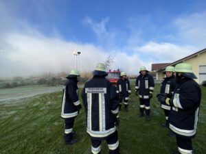 Übung Wohnungsöffnung & Hubschraubereinsatz