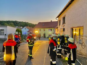 Übung: Brand im Wirtshaus Katzberg
