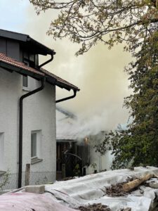 Vollbrand einer Scheune in Kolmberg