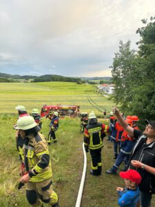 Gemeinschaftsübung in Radling