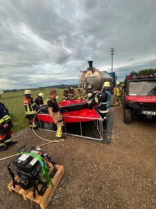 Gemeinschaftsübung in Radling