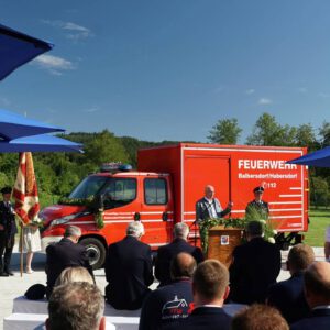 Einsatzfahrzeug offiziell in Dienst gestellt