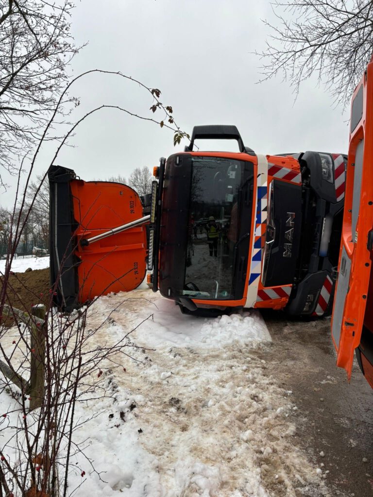 Einsatz „Umgekippter LKW“