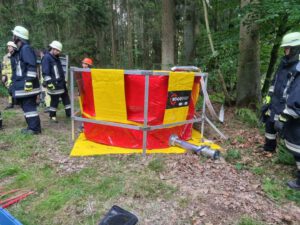 Gemeinschaftsübung (Waldbrand-Übung)