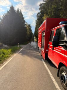 Einsatz Wasserrohrbruch